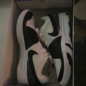 Nike Ja Basketball Shoes Black and White Athletic Sneakers 10.5